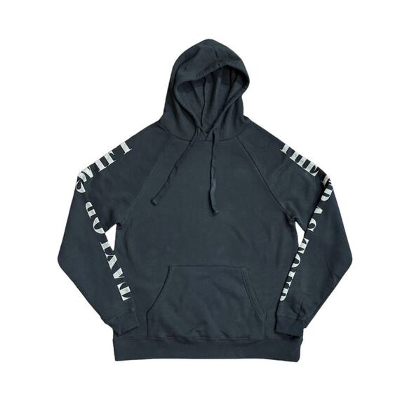 NEW Taylor Swift The Eras Tour Black Hoodie size Large 2023 Photo Long Sleeve - Picture 4 of 5